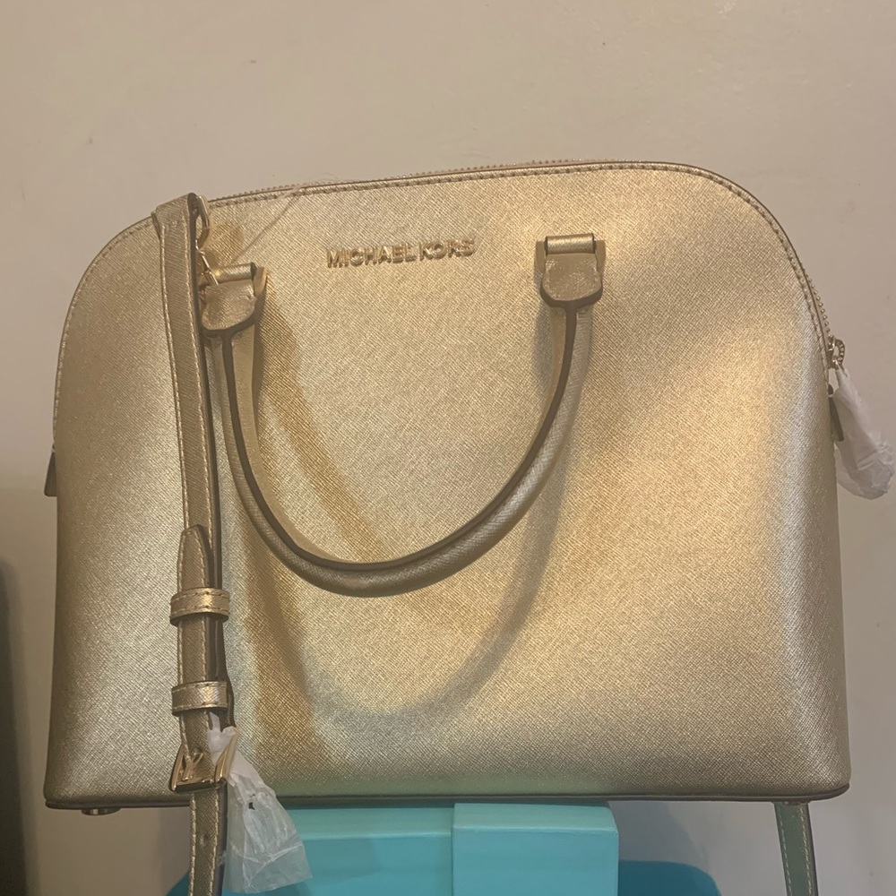 Michael Kors Saffiano Leather Handbag